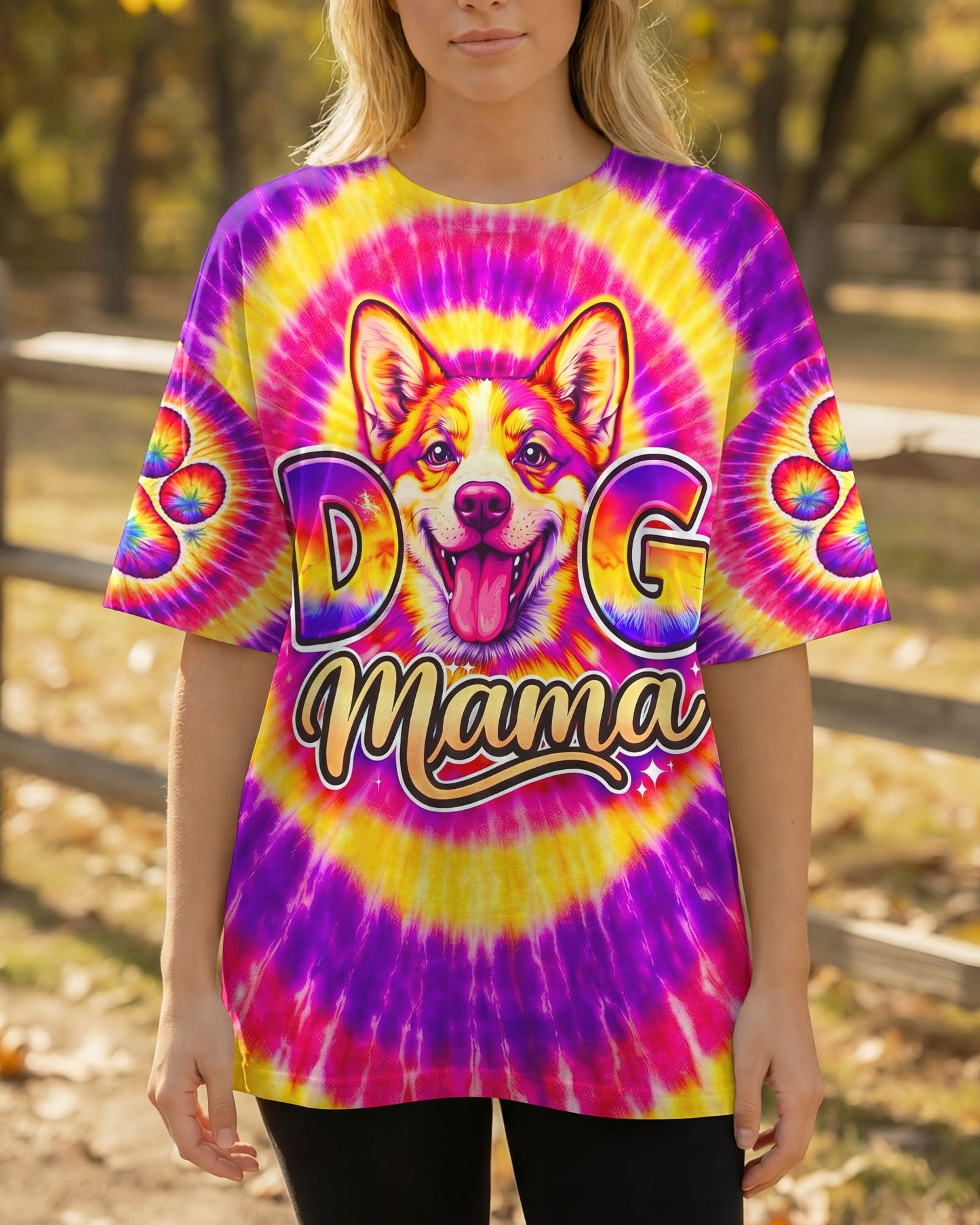 DOG MAMA CORGI  ALL OVER PRINT - TLNT2104262
