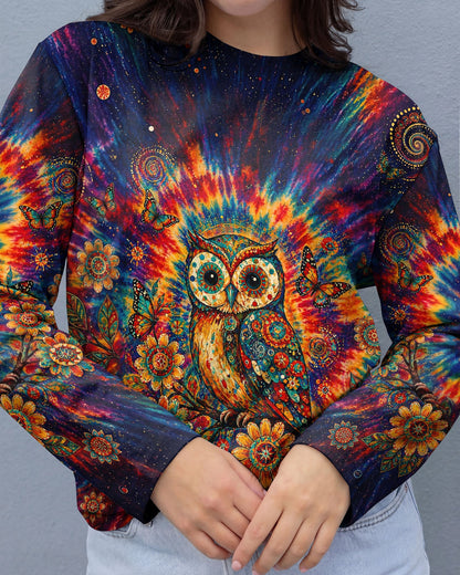 WHISPER WORDS OF WISDOM LET IT BE OWL  ALL OVER PRINT  - TLNT2204261