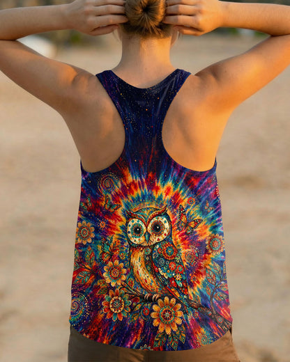 WHISPER WORDS OF WISDOM LET IT BE OWL  ALL OVER PRINT  - TLNT2204261