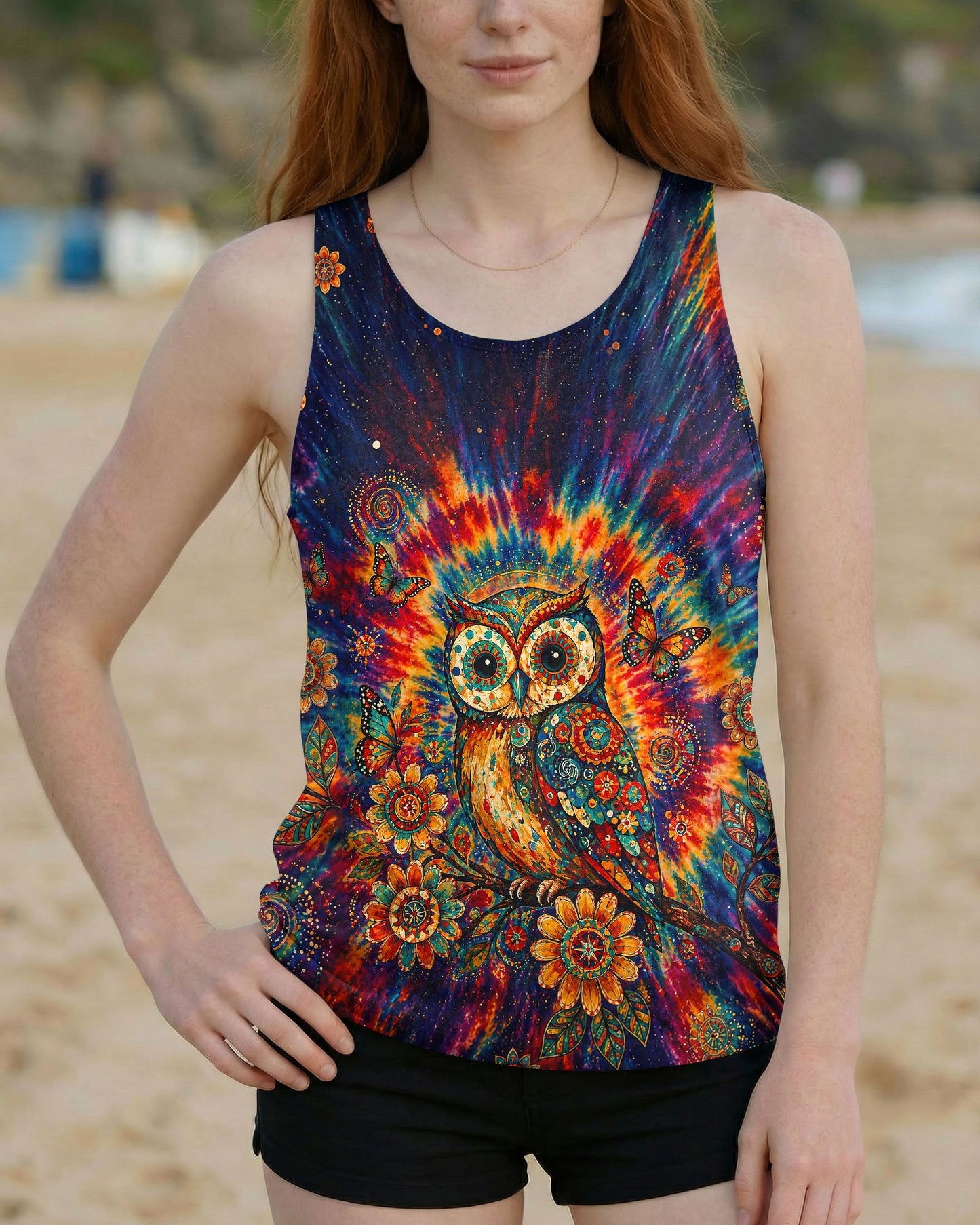WHISPER WORDS OF WISDOM LET IT BE OWL  ALL OVER PRINT  - TLNT2204261