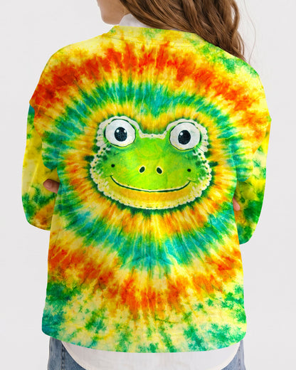 HIPPIE FROG SWIRL  KIDS ALL OVER PRINT   - TLNT2205262