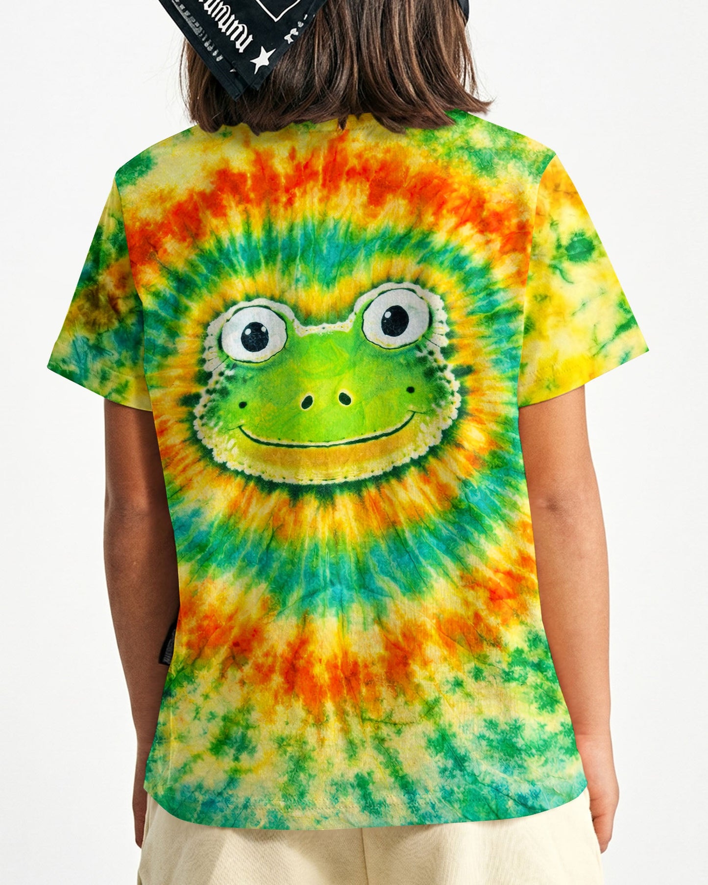HIPPIE FROG SWIRL  KIDS ALL OVER PRINT   - TLNT2205262