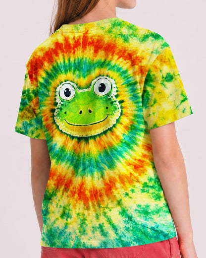 HIPPIE FROG SWIRL  KIDS ALL OVER PRINT   - TLNT2205262