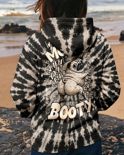 WHY BE MOODY PUG DOG ALL OVER PRINT  - TLNT2206263