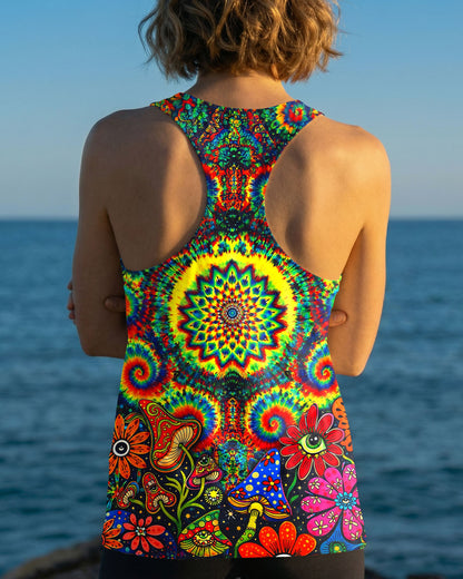 TRIPPY MUSHROOM COLORFUL ALL OVER PRINT - TLNT2404261