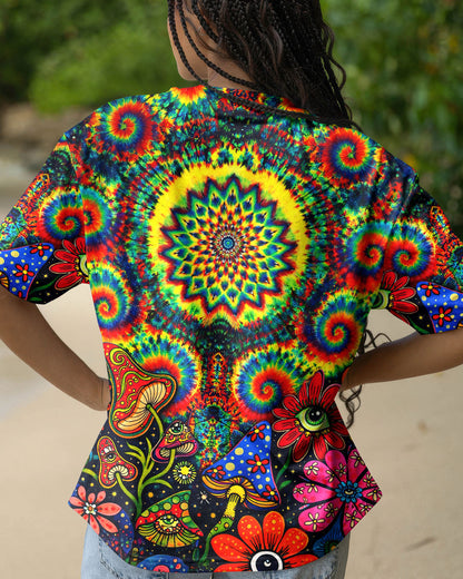 TRIPPY MUSHROOM COLORFUL ALL OVER PRINT - TLNT2404261