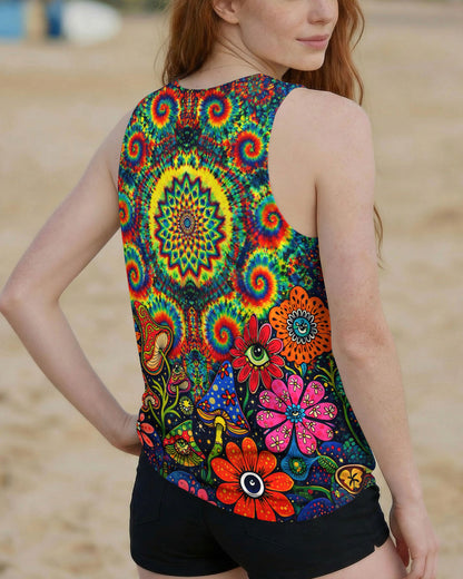 TRIPPY MUSHROOM COLORFUL ALL OVER PRINT - TLNT2404261