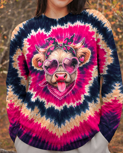 HEIFER COW HEART SWIRL ALL OVER PRINT  - TLNT2406263