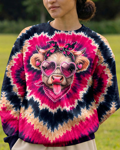 HEIFER COW HEART SWIRL ALL OVER PRINT  - TLNT2406263
