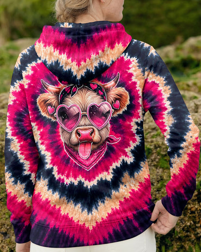 HEIFER COW HEART SWIRL ALL OVER PRINT  - TLNT2406263