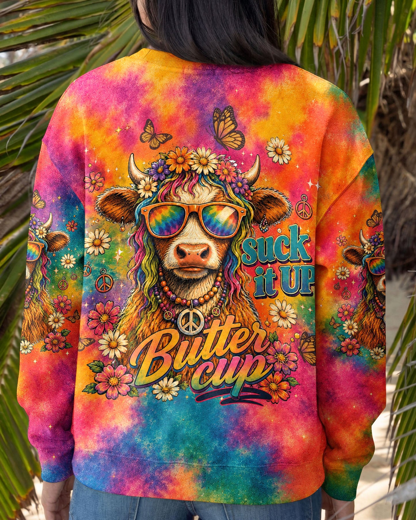 SUCK IT UP BUTTERCUP COW ALL OVER PRINT - TLNT2605264