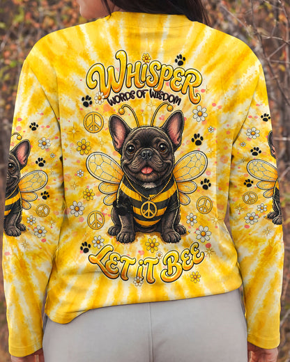 WHISPER WORDS OF WISDOM LET IT BEE FRENCH BULLDOG  ALL OVER PRINT  - TLNT2804262