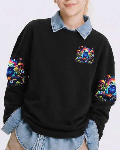 BE YOU THE WORLD WILL ADJUST FROG KIDS ALL OVER PRINT - TLNZ1612232
