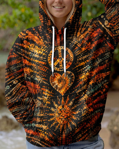 PEACE LOVE HIPPIE SUN ALL OVER PRINT - TLTW0104261