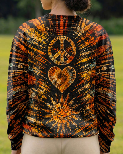 PEACE LOVE HIPPIE SUN ALL OVER PRINT - TLTW0104261