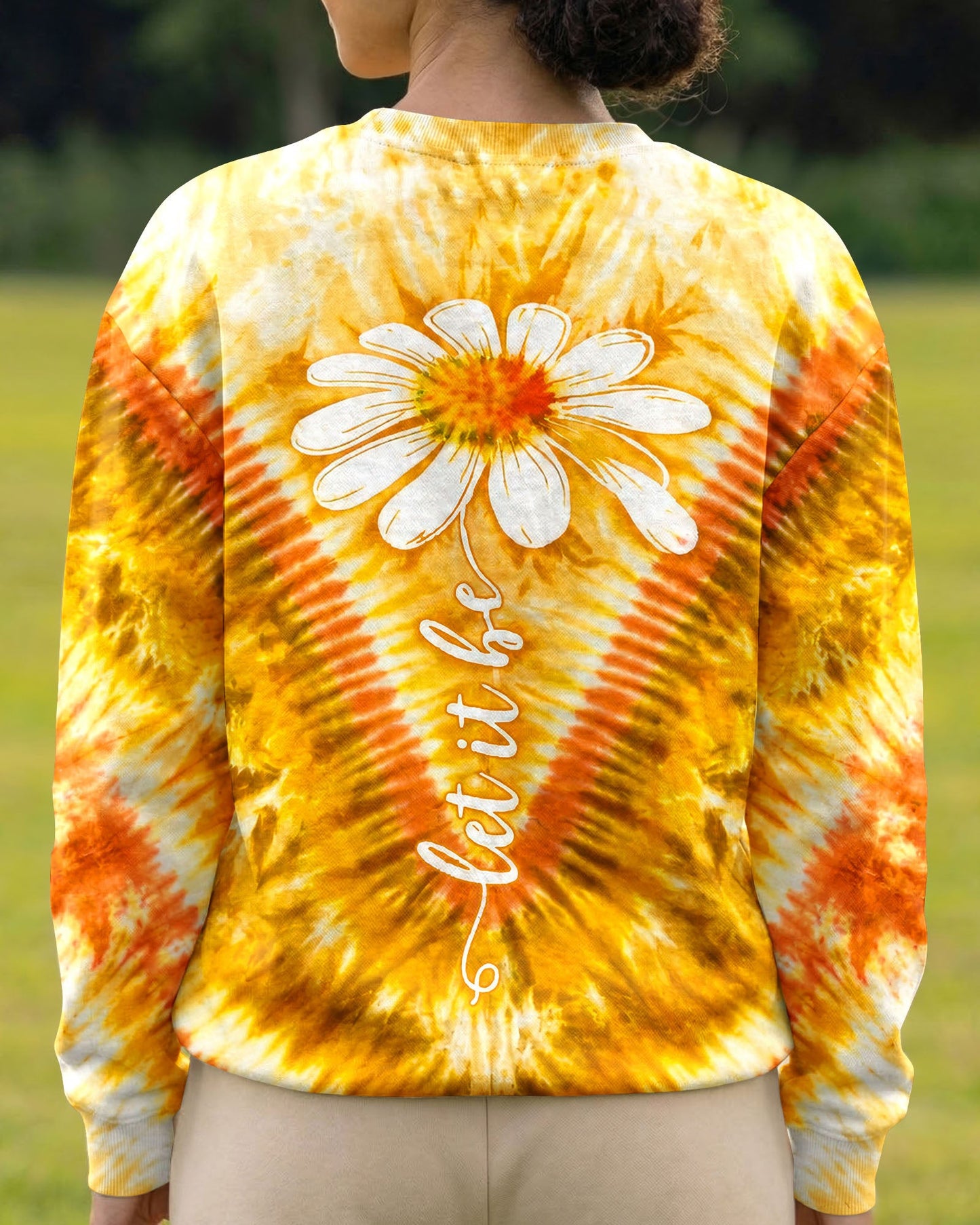LET IT BE DAISIES V PATTERN  ALL OVER PRINT   - TLTW0107261