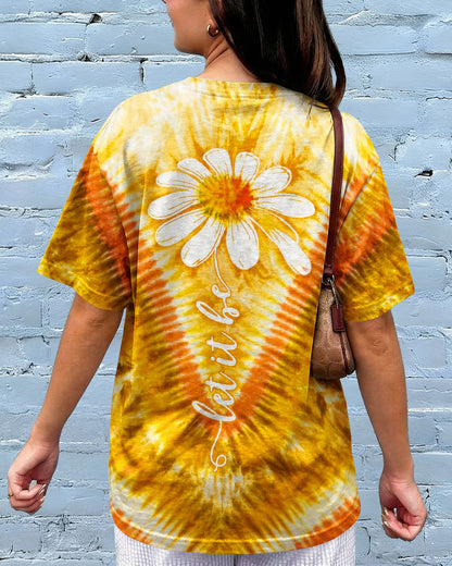 LET IT BE DAISIES V PATTERN  ALL OVER PRINT   - TLTW0107261