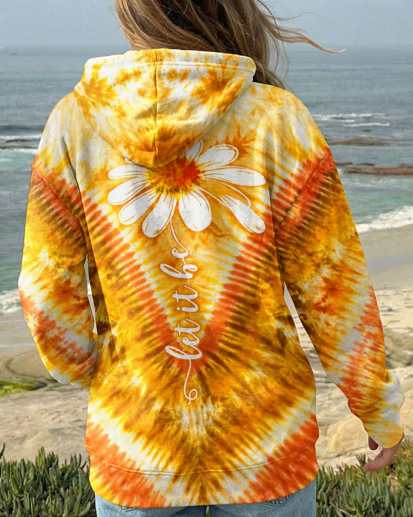 LET IT BE DAISIES V PATTERN  ALL OVER PRINT   - TLTW0107261