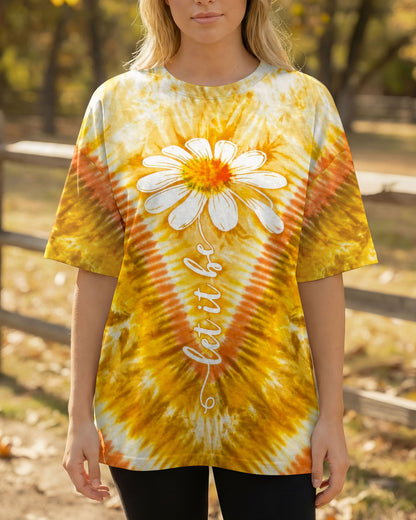 LET IT BE DAISIES V PATTERN  ALL OVER PRINT   - TLTW0107261