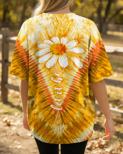 LET IT BE DAISIES V PATTERN  ALL OVER PRINT   - TLTW0107261
