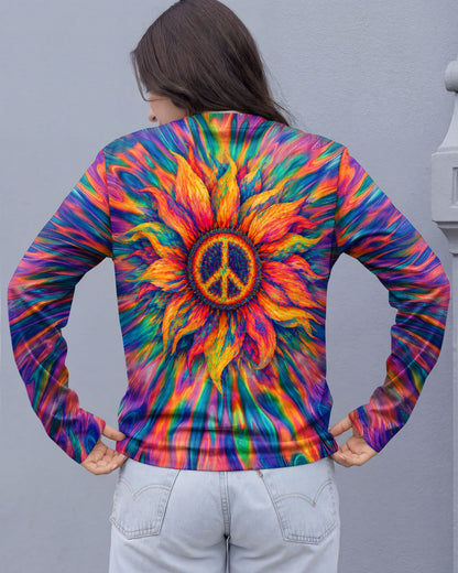 SUNFLOWER PEACE BURST ALL OVER PRINT - TLTW0306263