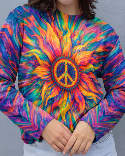 SUNFLOWER PEACE BURST ALL OVER PRINT - TLTW0306263