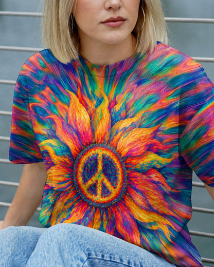 SUNFLOWER PEACE BURST ALL OVER PRINT - TLTW0306263