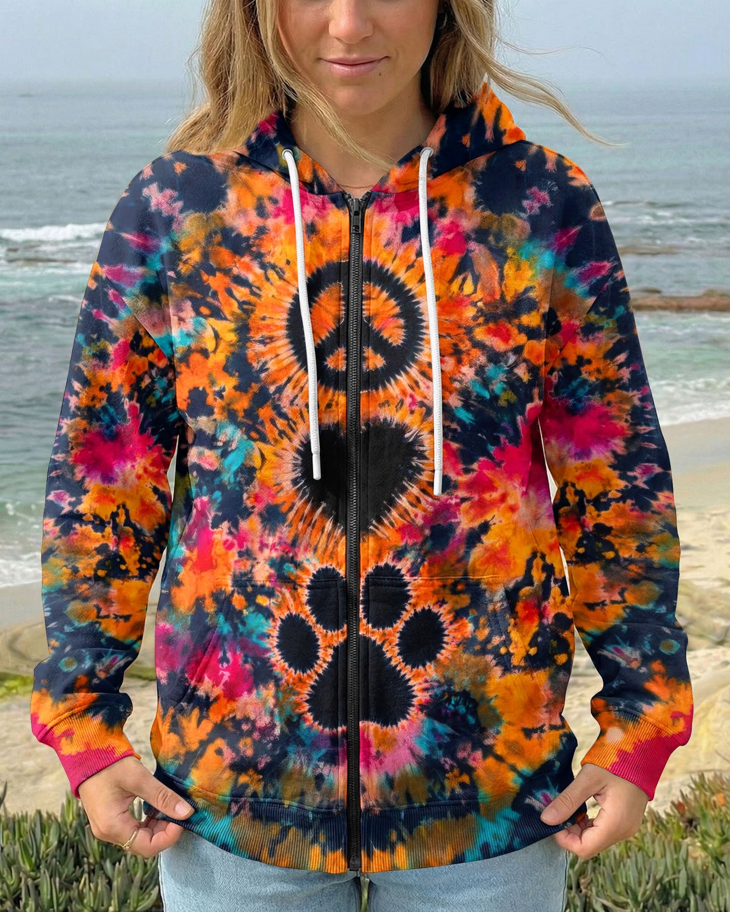 PEACE LOVE PAW PRINT ALL OVER PRINT - TLTW0406261