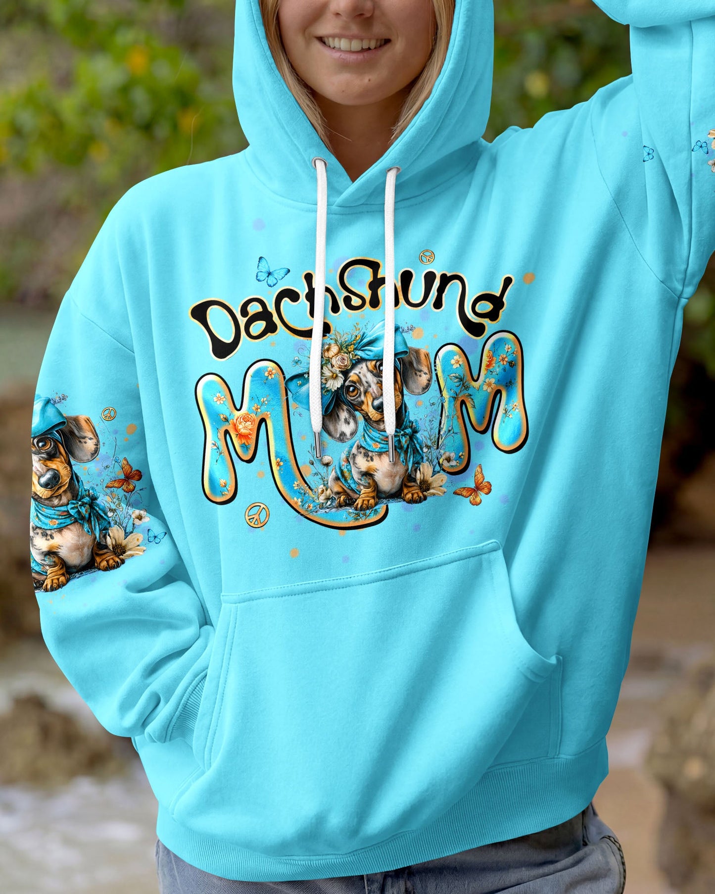 DACHSHUND MOM COOLER DOG  ALL OVER PRINT  - TLTW0605262