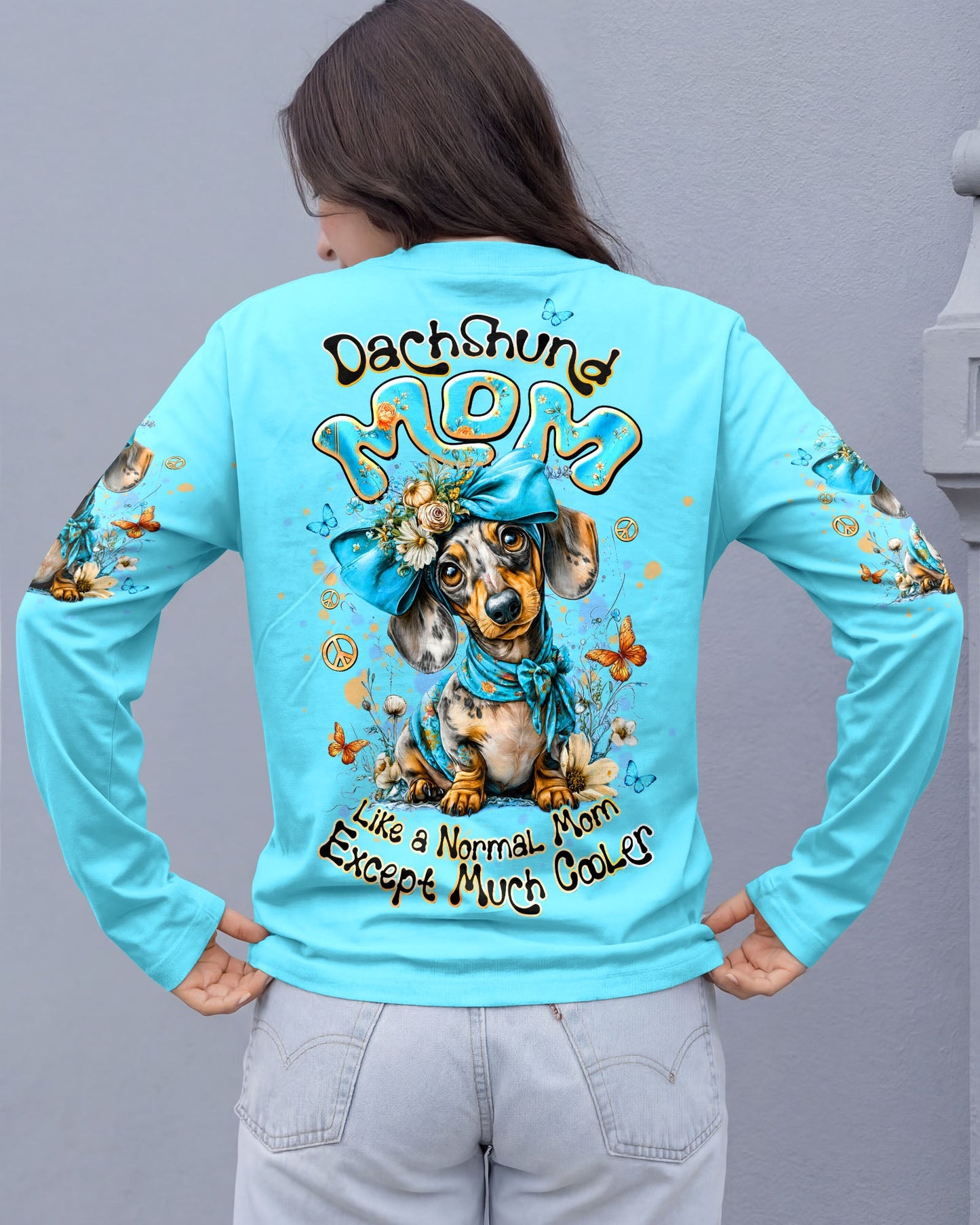 DACHSHUND MOM COOLER DOG  ALL OVER PRINT  - TLTW0605262