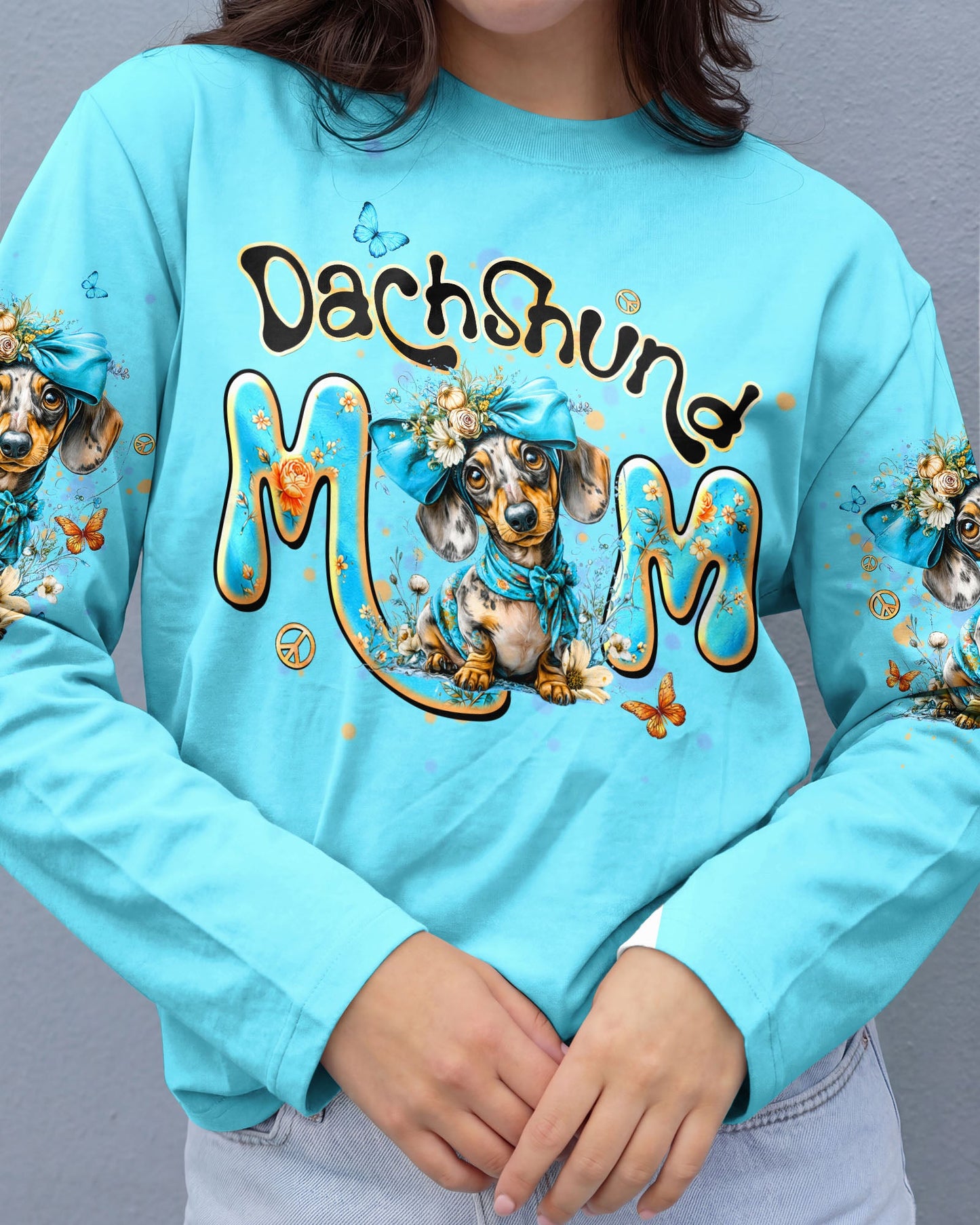 DACHSHUND MOM COOLER DOG  ALL OVER PRINT  - TLTW0605262