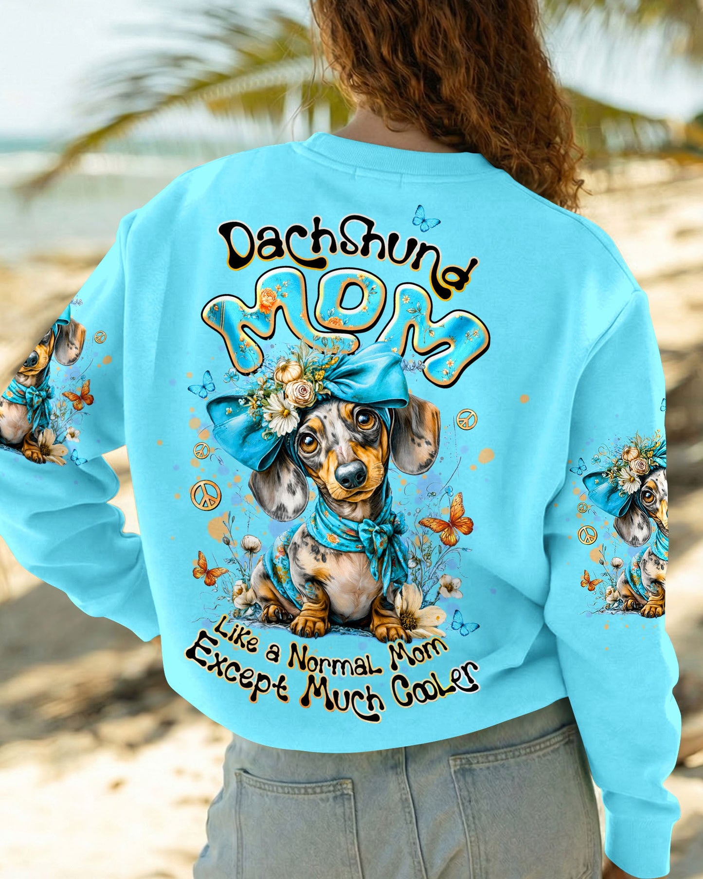 DACHSHUND MOM COOLER DOG  ALL OVER PRINT  - TLTW0605262