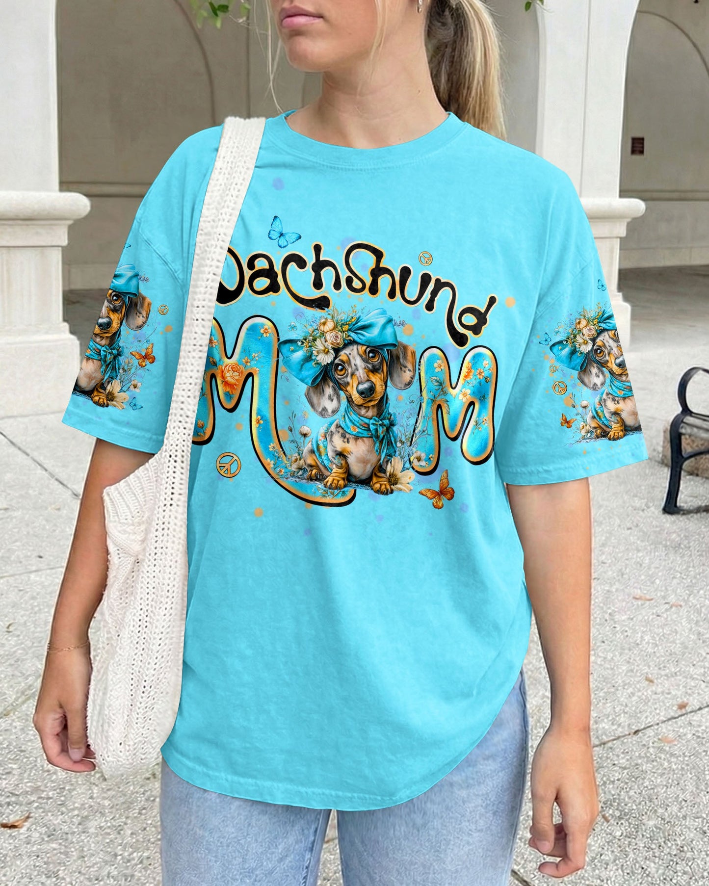 DACHSHUND MOM COOLER DOG  ALL OVER PRINT  - TLTW0605262