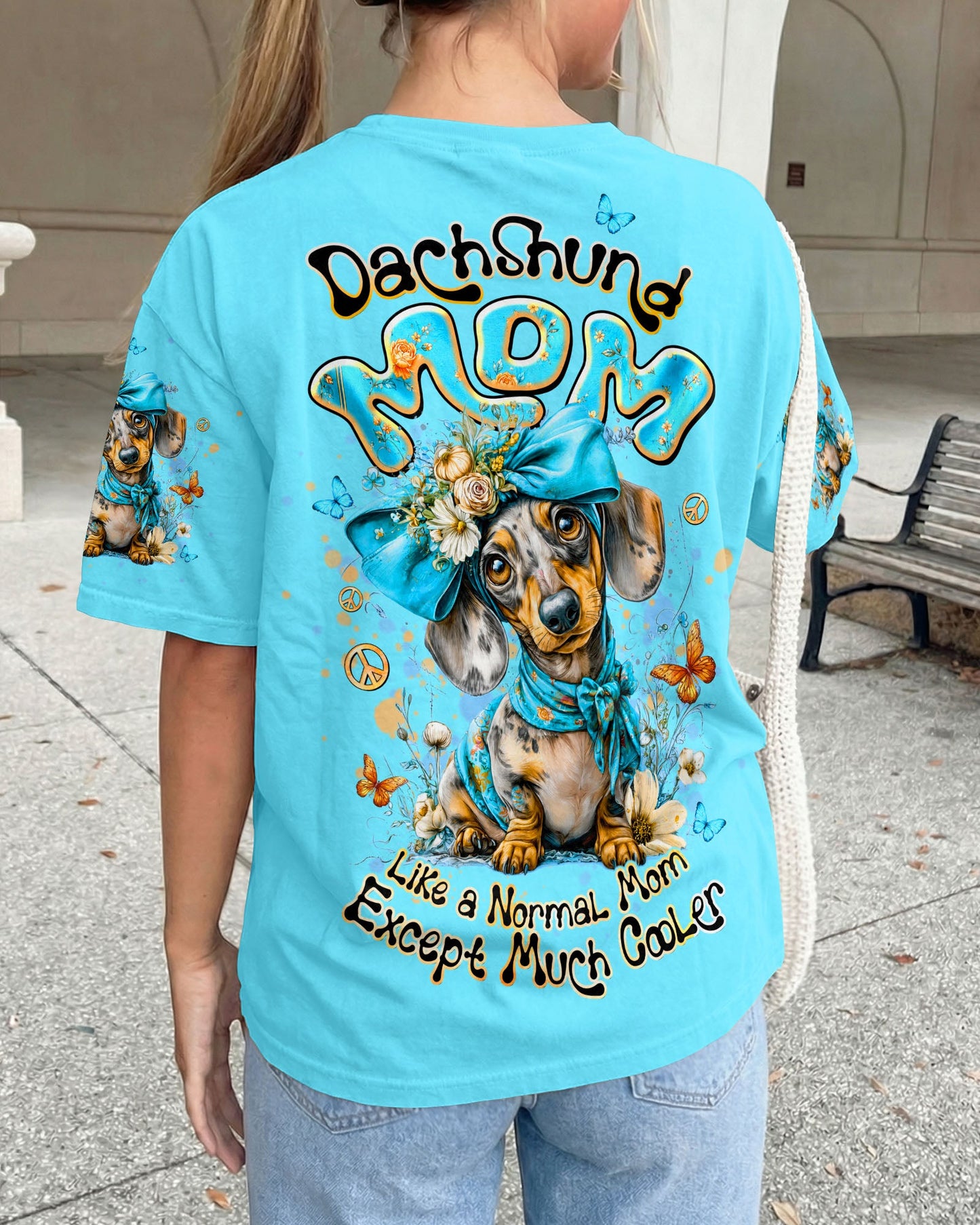 DACHSHUND MOM COOLER DOG  ALL OVER PRINT  - TLTW0605262