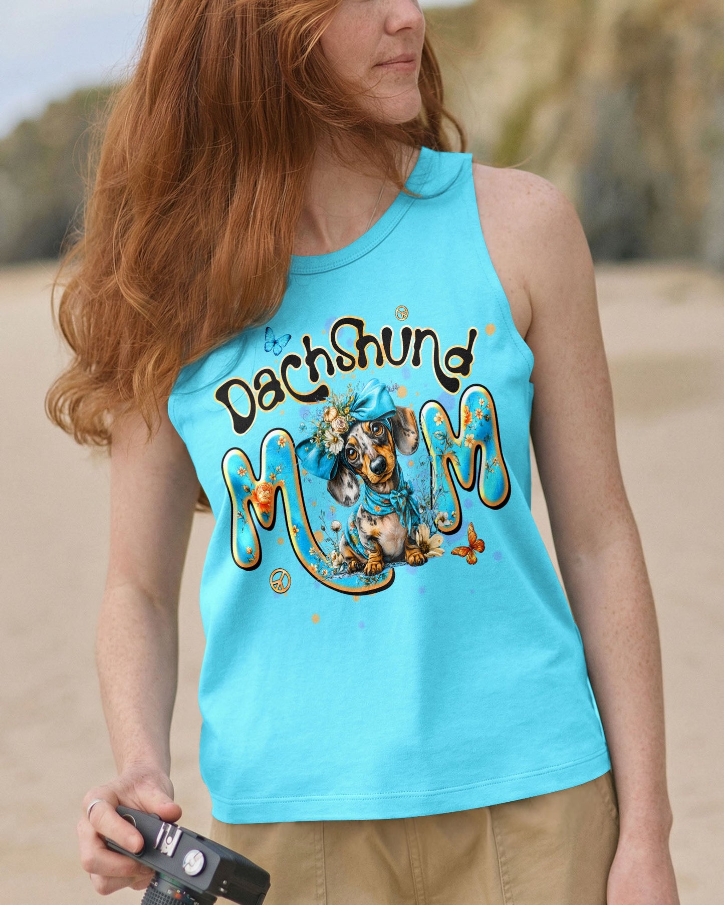 DACHSHUND MOM COOLER DOG  ALL OVER PRINT  - TLTW0605262