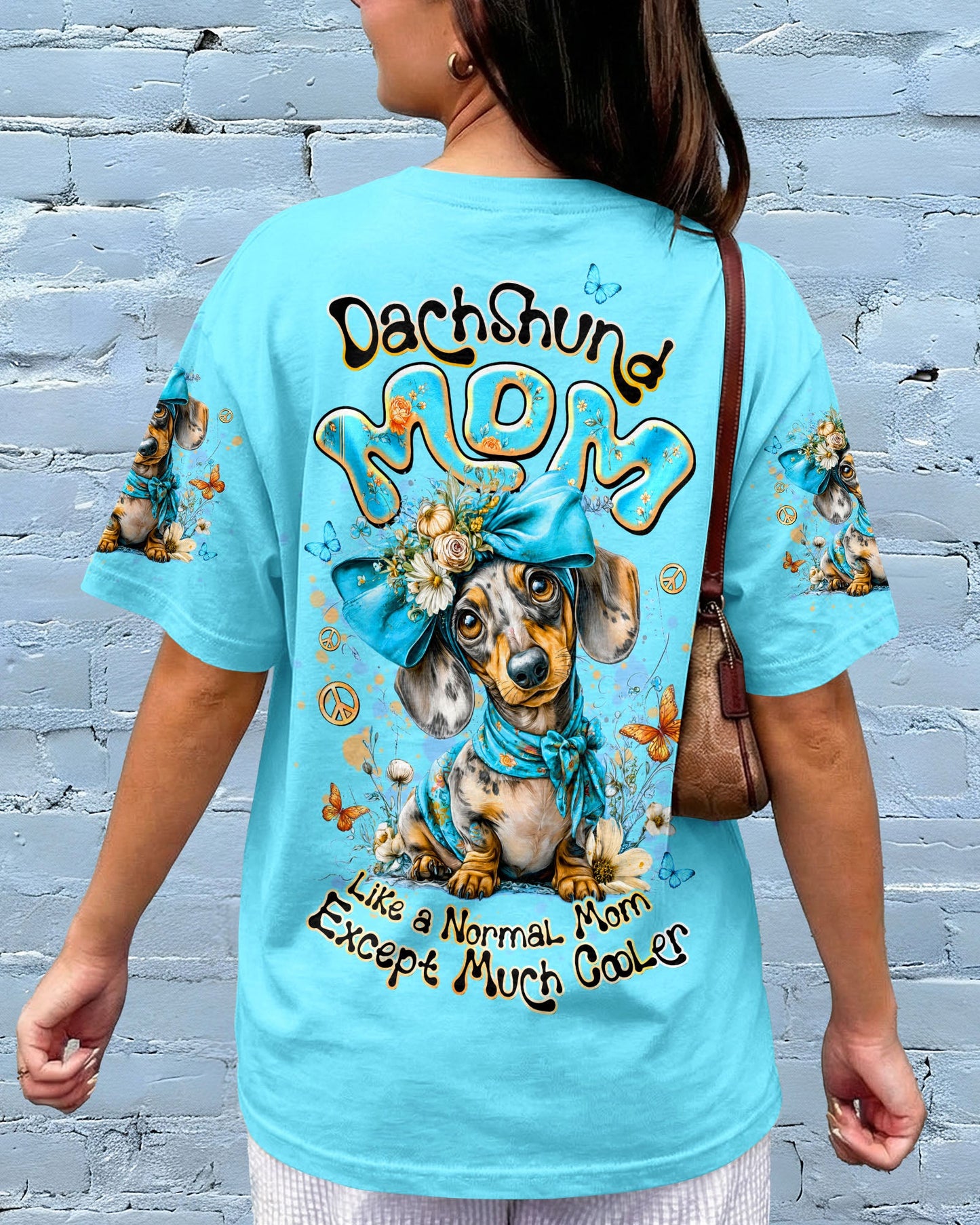 DACHSHUND MOM COOLER DOG  ALL OVER PRINT  - TLTW0605262