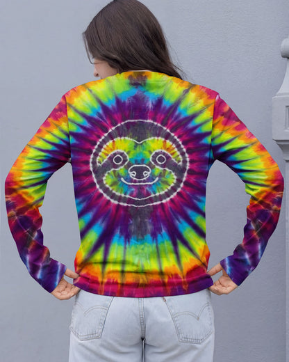 SLOTH COLORFUL SWIRL ALL OVER PRINT  - TLTW0704263
