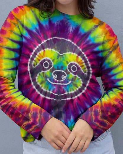 SLOTH COLORFUL SWIRL ALL OVER PRINT  - TLTW0704263