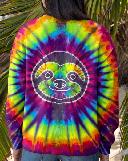 SLOTH COLORFUL SWIRL ALL OVER PRINT  - TLTW0704263