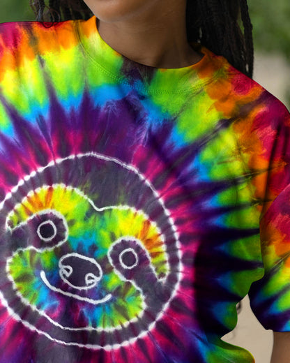 SLOTH COLORFUL SWIRL ALL OVER PRINT  - TLTW0704263