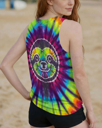 SLOTH COLORFUL SWIRL ALL OVER PRINT  - TLTW0704263