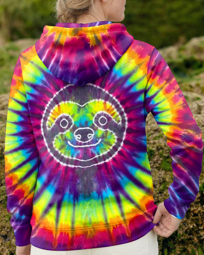 SLOTH COLORFUL SWIRL ALL OVER PRINT  - TLTW0704263