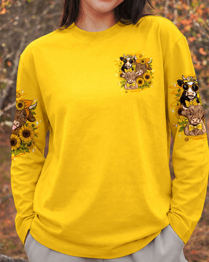 HANGIN' WITH MY HEIFERS HIGHLAND COW ALL OVER PRINT - TLTW0907264