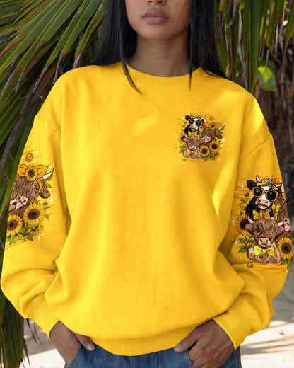 HANGIN' WITH MY HEIFERS HIGHLAND COW ALL OVER PRINT - TLTW0907264