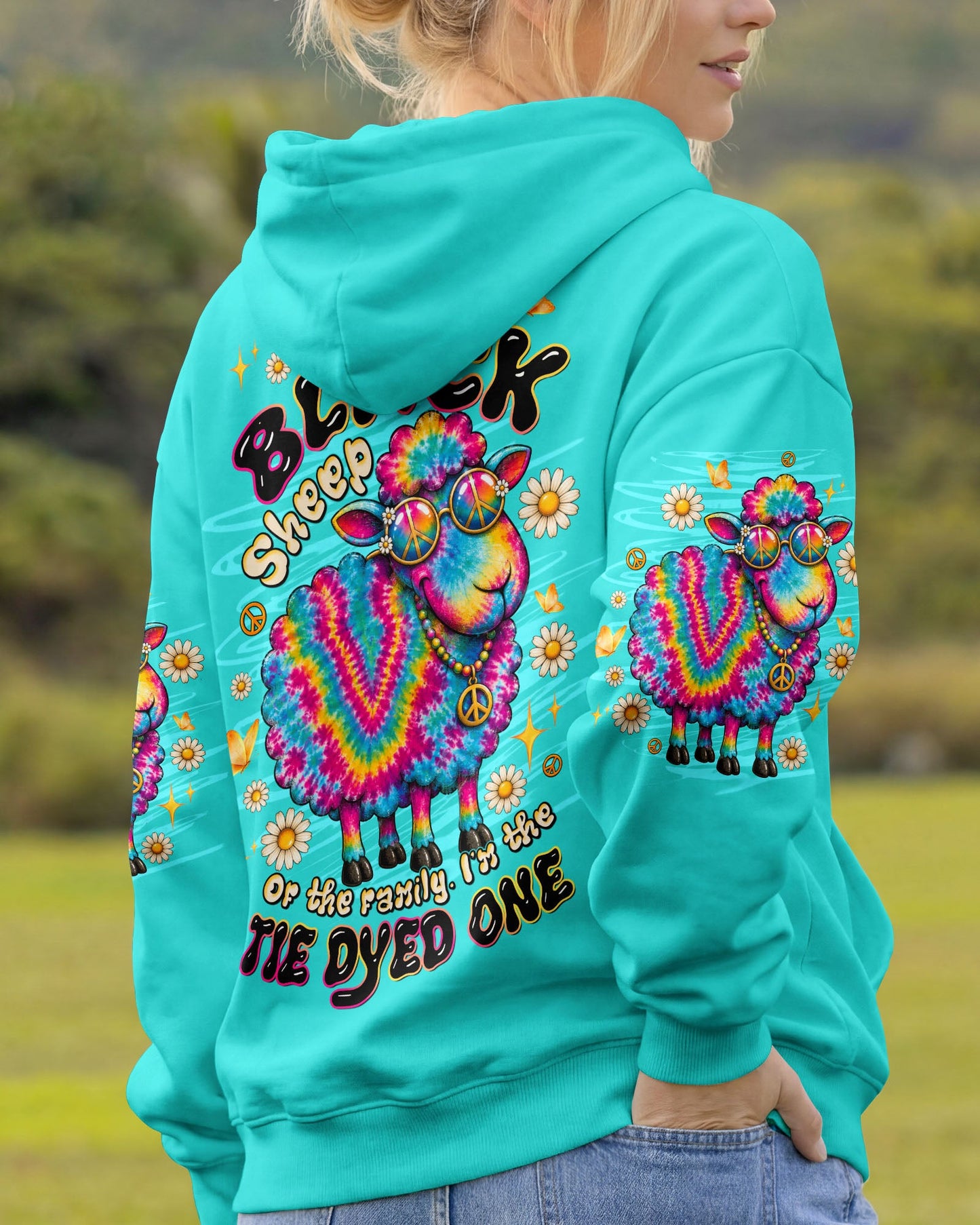 I'M NOT THE BLACK SHEEP DAISIES ALL OVER PRINT - TLTW1007263