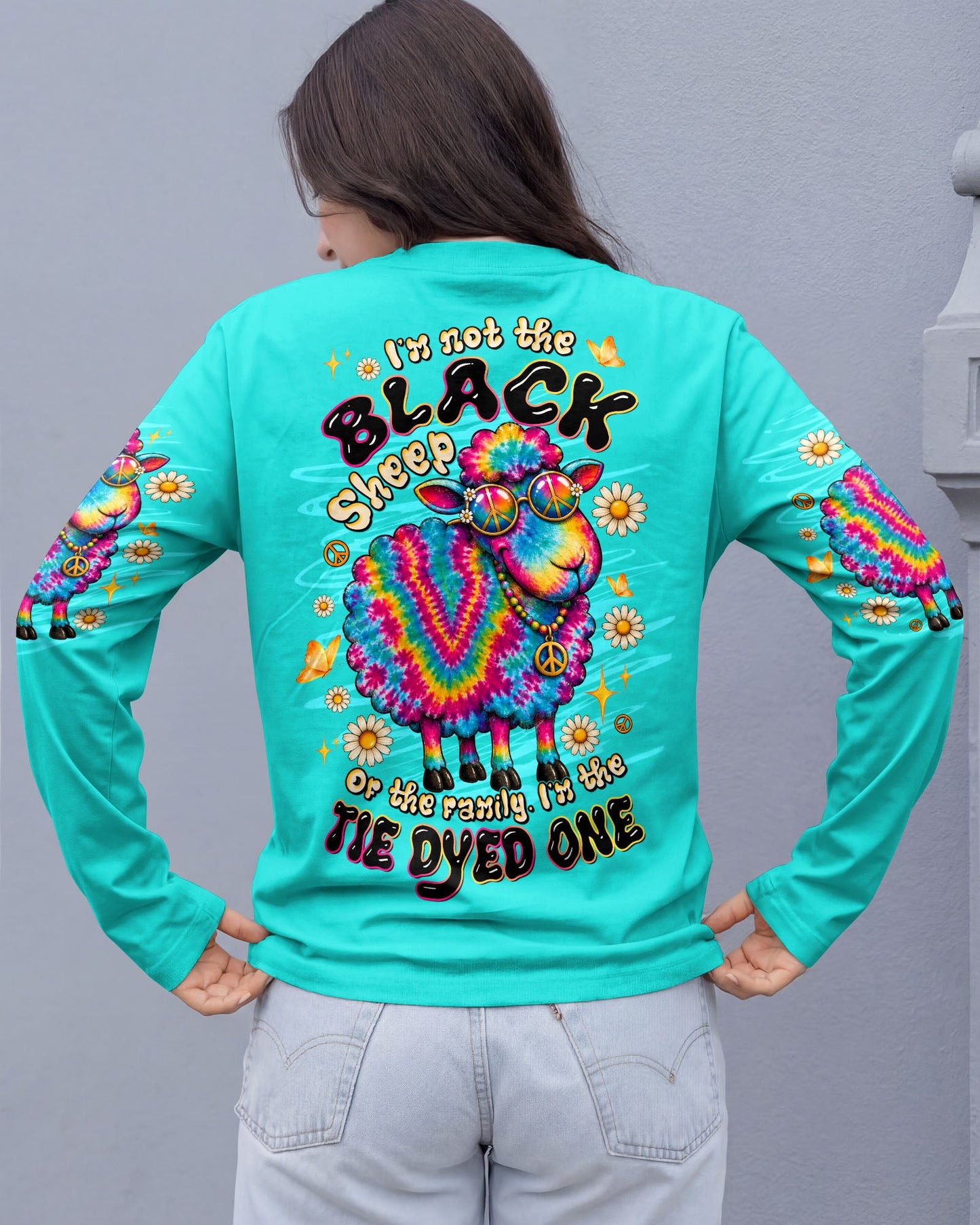 I'M NOT THE BLACK SHEEP DAISIES ALL OVER PRINT - TLTW1007263