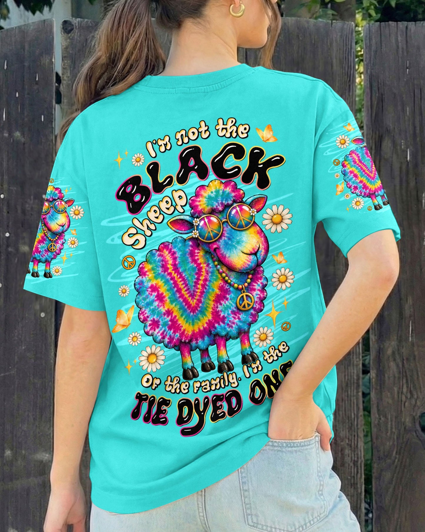 I'M NOT THE BLACK SHEEP DAISIES ALL OVER PRINT - TLTW1007263