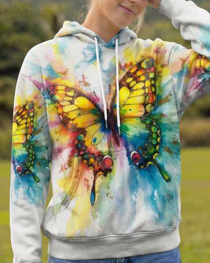 WHISPER WORDS OF WISDOM LET IT BE BUTTERFLY ALL OVER PRINT  - TLTW1305264