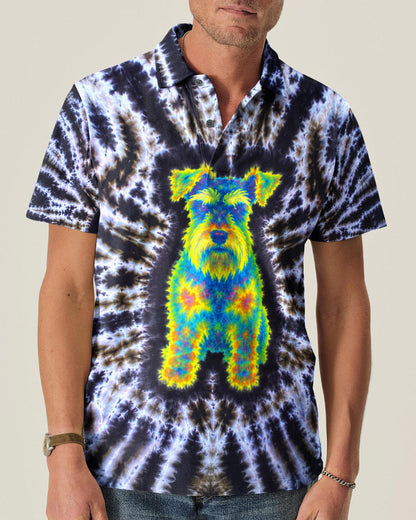 SCHNAUZER DOG  SWIRL ALL OVER PRINT  - TLTW1405264