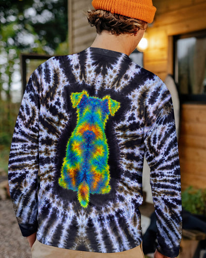 SCHNAUZER DOG  SWIRL ALL OVER PRINT  - TLTW1405264